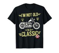I'm Not Old I'm A Classic Vintage Motorcycle Fathers Birthday T-Shirt