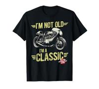 I'm Not Old I'm A Classic Vintage Motorcycle Fathers Birthday T-Shirt