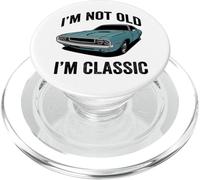I'm Not Old I'm Always Classic Illustration Graphic Designs PopSockets PopGrip pour MagSafe