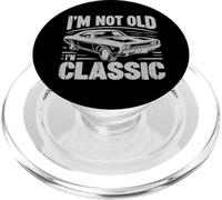 I'm Not Old I'm Classic Funny Car Graphic PopSockets PopGrip pour MagSafe