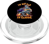 I'm Not Old I'm Classic Funny Hotrod Classic Cartoon PopSockets PopGrip pour MagSafe