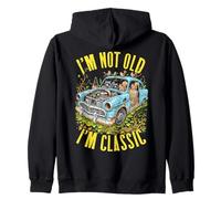 I'm Not Old I'm Classic Funny Vintage Car Animals Sweat à Capuche