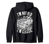 I'm Not Old I'm Classic Funny Vintage Car Animals Sweat à Capuche