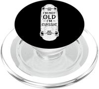 I'm Not Old I'm Classic Funny Vintage Skateboard Homme Femme PopSockets PopGrip pour MagSafe