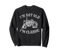 I'm Not Old I'm Classic Tracteur rétro Vintage Farmer Sweatshirt