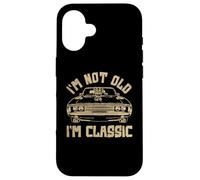 I'm Not Old I'm Classic Vintage Muscle Car Funny Old Men Coque pour iPhone 16