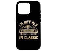 I'm Not Old I'm Classic Vintage Muscle Car Funny Old Men Coque pour iPhone 16 Pro