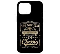 I'm Not Old I'm Classic Vintage Muscle Car Funny Old Men Coque pour iPhone 16 Pro Max