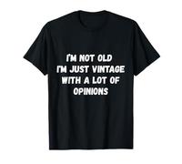 I'm Not Old I'm Just Vintage Funny Old Person Saying T-Shirt