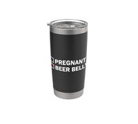 I'm Not Pregnant It's A Beer Belly Buveur de bière amusant Gobelet isotherme en acier inoxydable double paroi