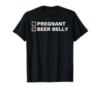 I'm Not Pregnant It's A Beer Belly Buveur de bière Amusant T-Shirt