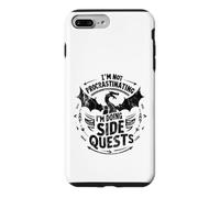 I'm Not Procrastinating I'm Doing Side Quests Jeu de dés RPG Coque pour iPhone 7 Plus/8 Plus