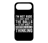 I'm Not Rude I Just Have The Balls to Say What Everyone Else Coque pour iPhone Air
