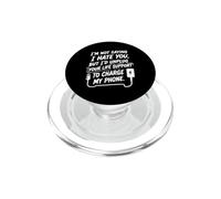 I'm Not Saying I Hate You, But... Humour Sarcastique drôle PopSockets PopGrip pour MagSafe
