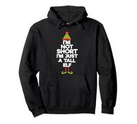 I'm Not Short I'm Just A Tall Elf Humour de Noël Sweat à Capuche