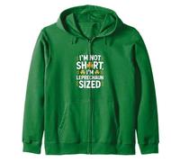 I'm Not Short I'm Leprechaun Sized Irish St Patrick Day Sweat à Capuche