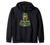 Im Not Short Im Leprechaun Taille Funny Irish Sweat à Capuche