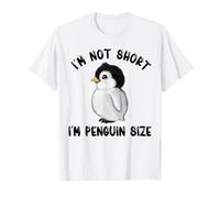 I'm Not Short I'm Penguin Taille Mignonne T-Shirt