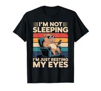 I'm Not Sleeping I'm Just Resting My Eyes Fathers Dad Blague T-Shirt