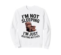 I'm Not Sleeping I'm Resting My Eyes Humour Grandpa Sweatshirt