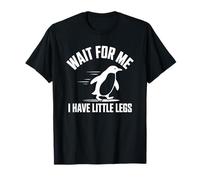I'm Not Slow Little Legs Penguin Running Humour T-Shirt