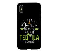 Im Not Slurring Its My Tequila Accent Margarita Day Drinking Coque pour iPhone X/XS