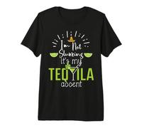Im Not Slurring Its My Tequila Accent Margarita Day Drinking T-Shirt Haut de Gamme