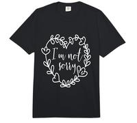 I'm Not Sorry Ne suis Pas Désolé Pas D'excuse Comfort Colors Adult Heavyweight T-Shirt