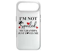 I'm Not Spoiled My Grandpa Just Loves Me Spoiled Grandkids Coque pour iPhone Air