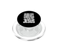 I'm Not That Perfect Christian I'm The One Who Knows PopSockets PopGrip pour MagSafe