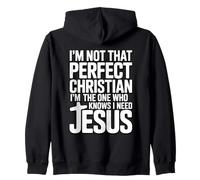 I'm Not That Perfect Christian I'm The One Who Knows Sweat à Capuche