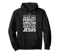 I'm Not That Perfect Christian Sweat à Capuche