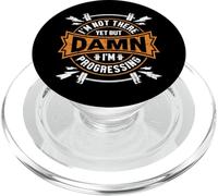 I'm Not There Yet But Damn I'm Progressing Funny Gym PopSockets PopGrip pour MagSafe