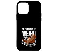 I'm Not Weird I'm Funny Sloth en édition limitée Coque pour iPhone 12 Mini