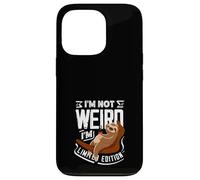I'm Not Weird I'm Funny Sloth en édition limitée Coque pour iPhone 13 Pro