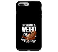 I'm Not Weird I'm Funny Sloth en édition limitée Coque pour iPhone 7 Plus/8 Plus