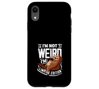 I'm Not Weird I'm Funny Sloth en édition limitée Coque pour iPhone XR