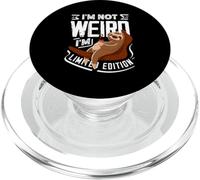 I'm Not Weird I'm Funny Sloth en édition limitée PopSockets PopGrip pour MagSafe