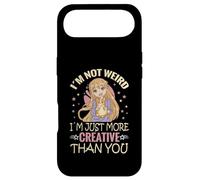 I'm Not Weird I'm Just More Creative Than You Anime Coque pour iPhone Air