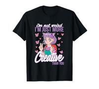 I'm Not Weird I'm Just More Creative Than You Kawaii Anime T-Shirt