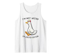 I'm Not Weird I'm Limited Edition Funny Silly Goose Meme Débardeur