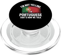I'm Not Yelling I'm Portuguese That's How We Talk PopSockets PopGrip pour MagSafe
