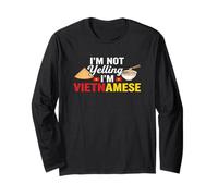 Im Not Yelling Im Vietnamese Funny Vietnam Pho Chapeau Manche Longue