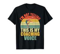 I'm Not Yelling This is My Coaching Voice Gymnastics Coach T-Shirt