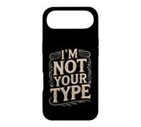 I'm Not Your Type Blagues sur Les Relations amoureuses Coque pour iPhone Air