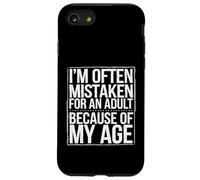 I'm Often Mistaken for an Adult Because of My Age - Coque pour iPhone SE (2020) / 7/8