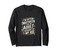 I'm Often Mistaken for an Adult Because of My Age - Manche Longue