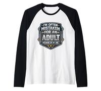 I'm Often Mistaken for an Adult Because of My Age Manche Raglan