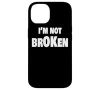 I'm Ok Broken Grief Keepsake Invisible Illness I'm Not Ok Coque pour iPhone 14