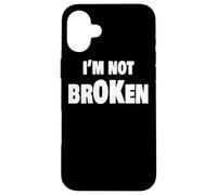 I'm Ok Broken Grief Keepsake Invisible Illness I'm Not Ok Coque pour iPhone 16 Plus